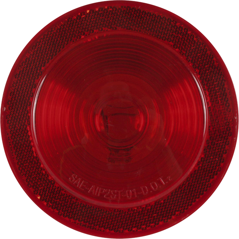 Optronics ST46RB Red stop/turn/tail light with reflex lens